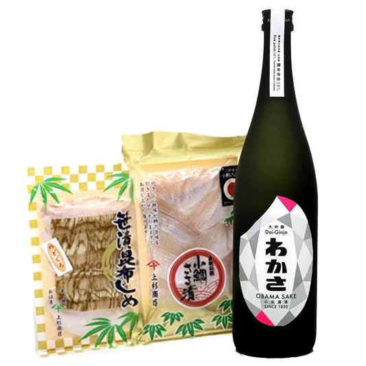 【家飲み応援】大吟醸わかさとささ漬けセット